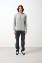 Pull Capuche 4 Fils - Bendt - Nuage Chiné