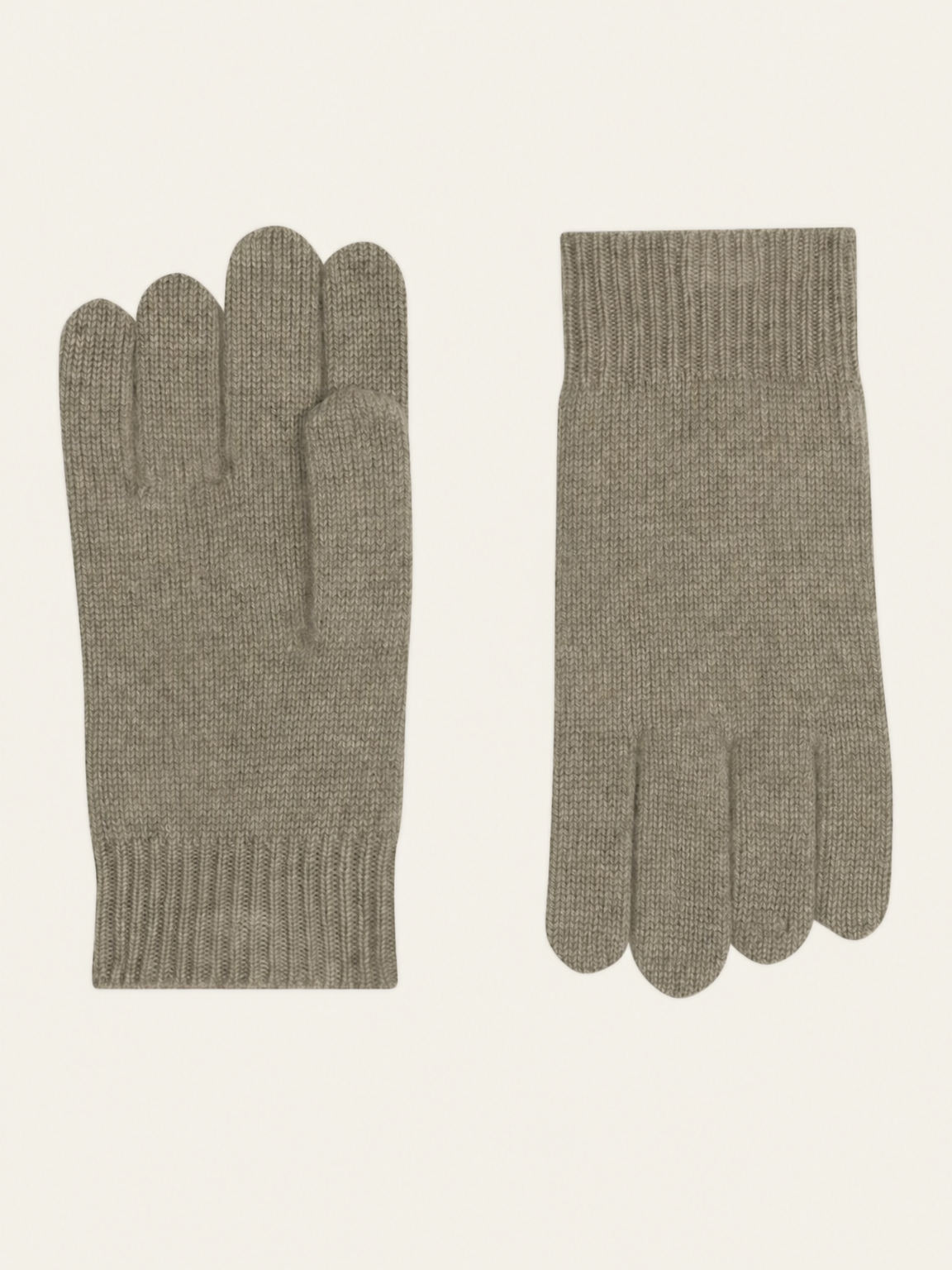 4-Ply Roc Gloves - 100% Cashmere, 4-Ply - Army - Unisex