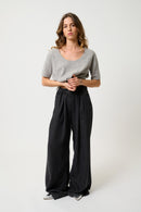 T-Shirt Col Rond - Maelys - Nuage Chiné