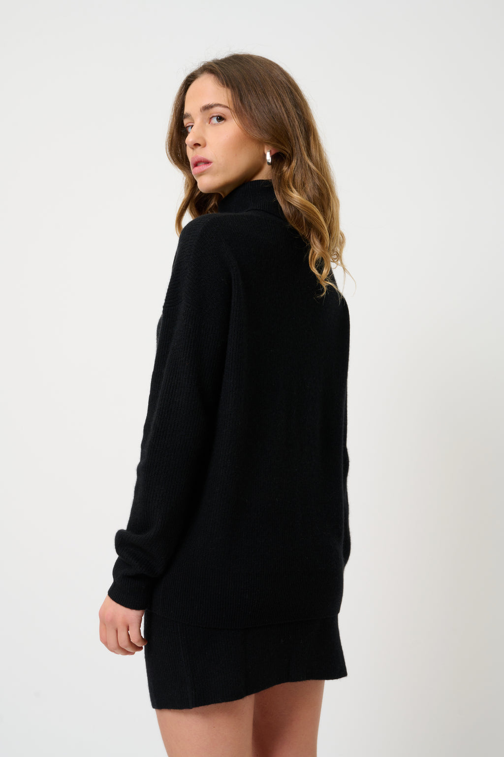 Roll-Neck Jumper - Roxane - Black