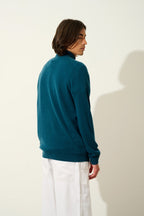 Gilet Zippé Col Montant - Albaron - Vert Canard