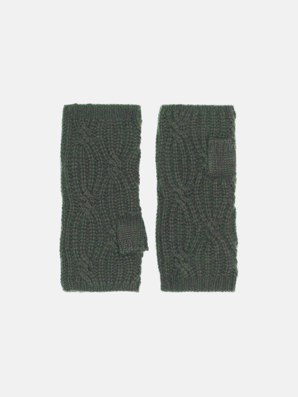 Mitaines - 100% Cachemire 6 Fils - Kaki