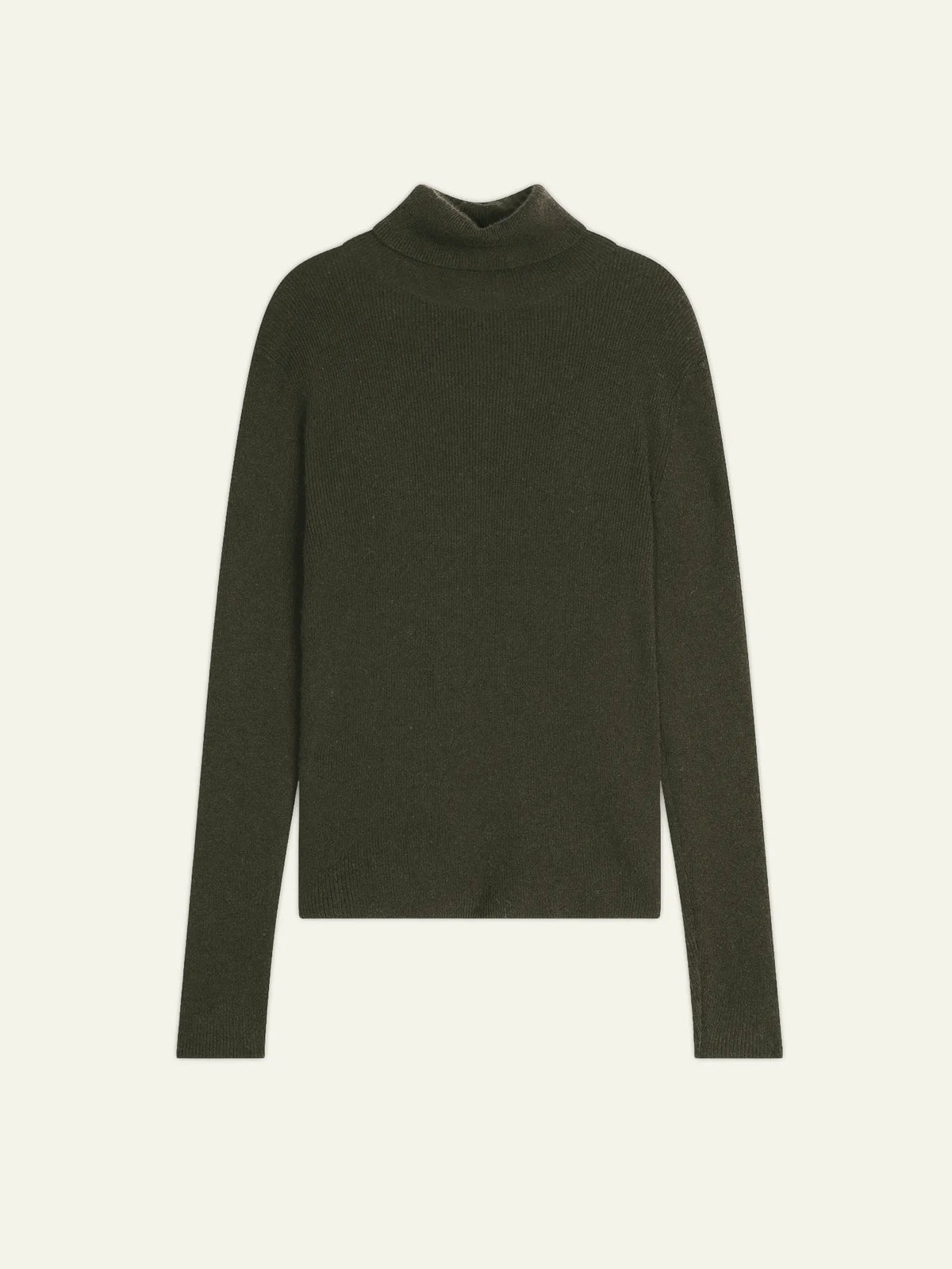 Pull Col Roulé - Suzie - Kaki