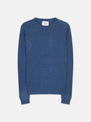 Pull Col Rond - Bella - Bleu