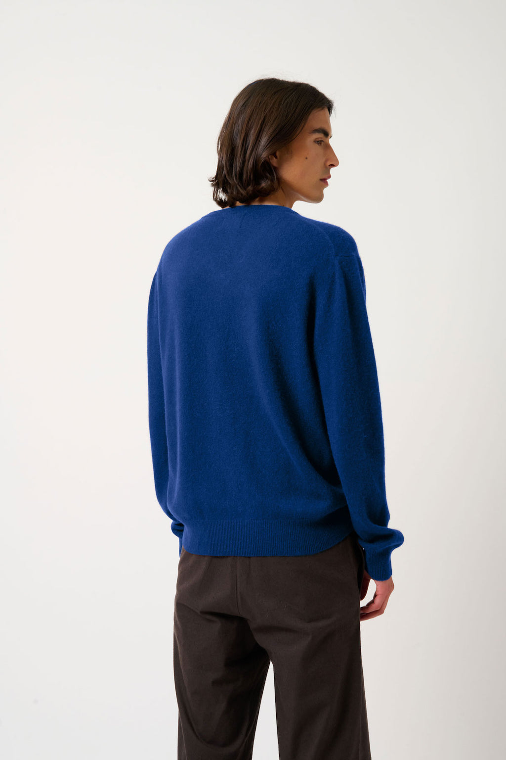 Pull Col V - Agel - Outremer