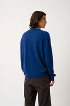 Pull Col V - Agel - Outremer