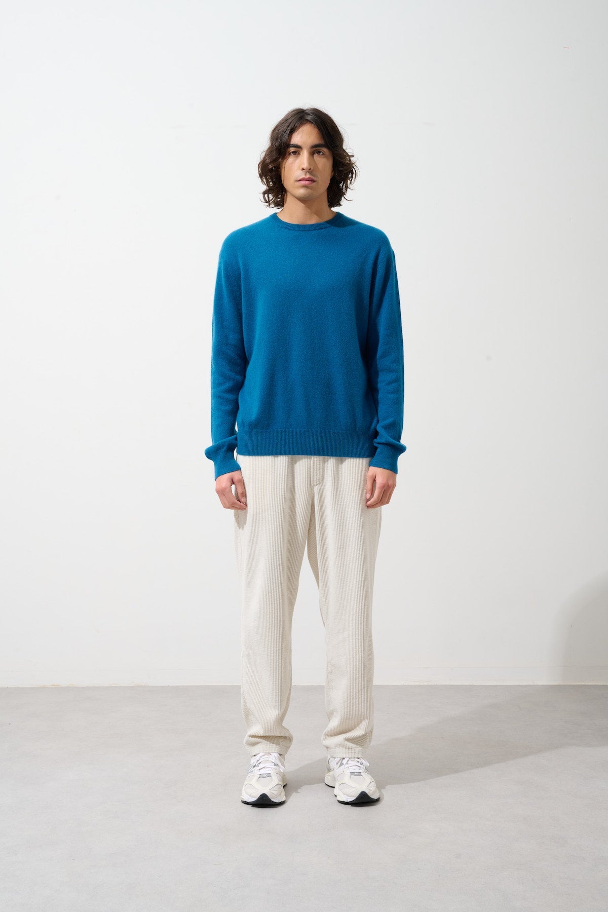 Round-Neck Jumper - Aiglière - Paon