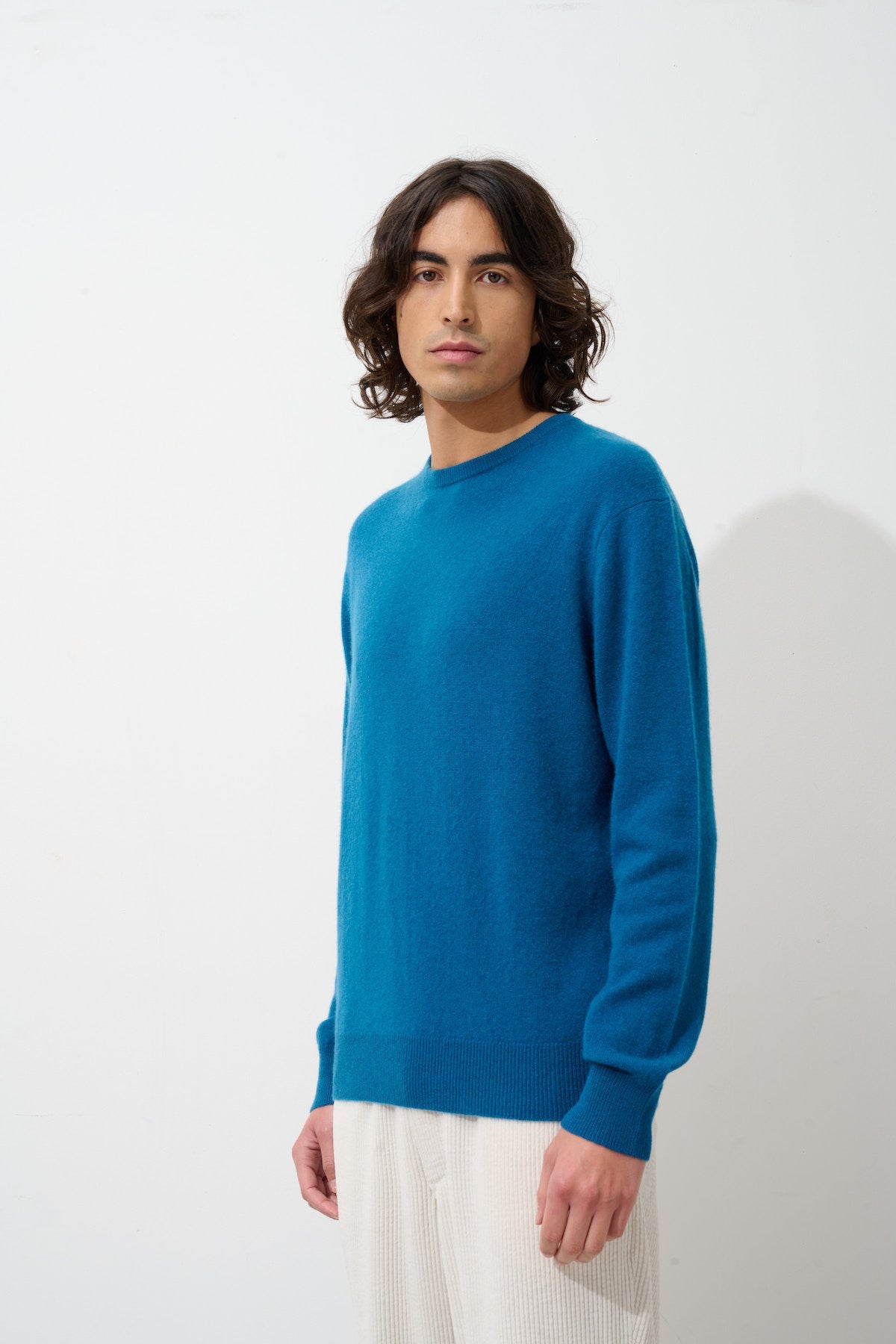 Round-Neck Jumper - Aiglière - Paon