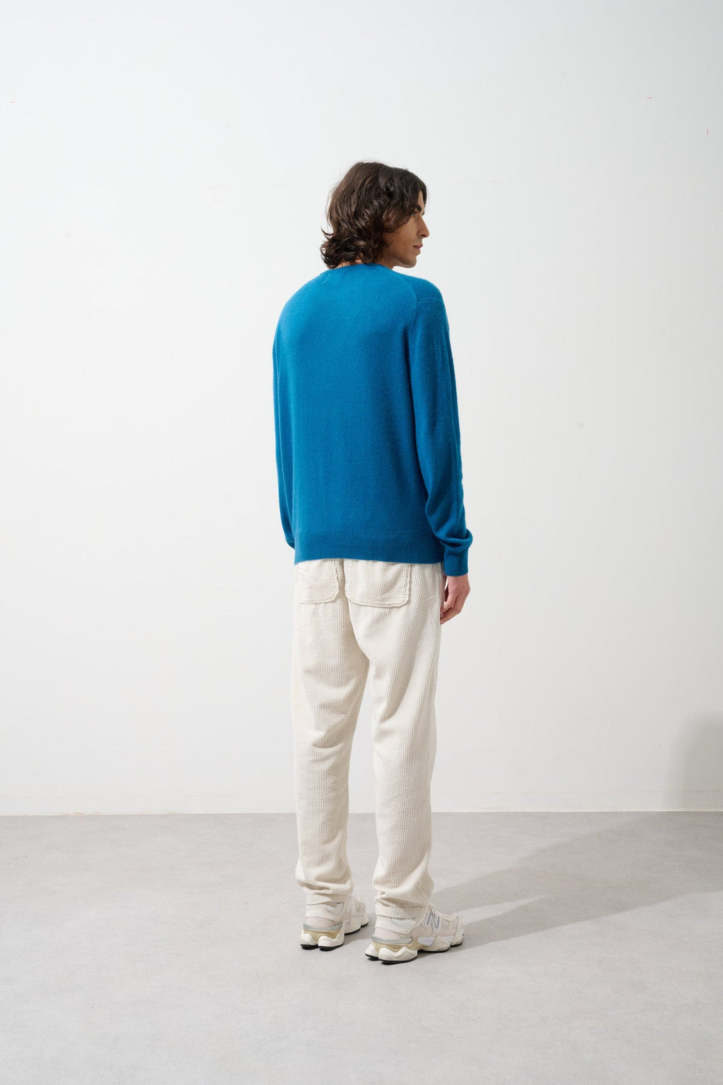 Round-Neck Jumper - Aiglière - Paon
