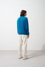 Round-Neck Jumper - Aiglière - Paon