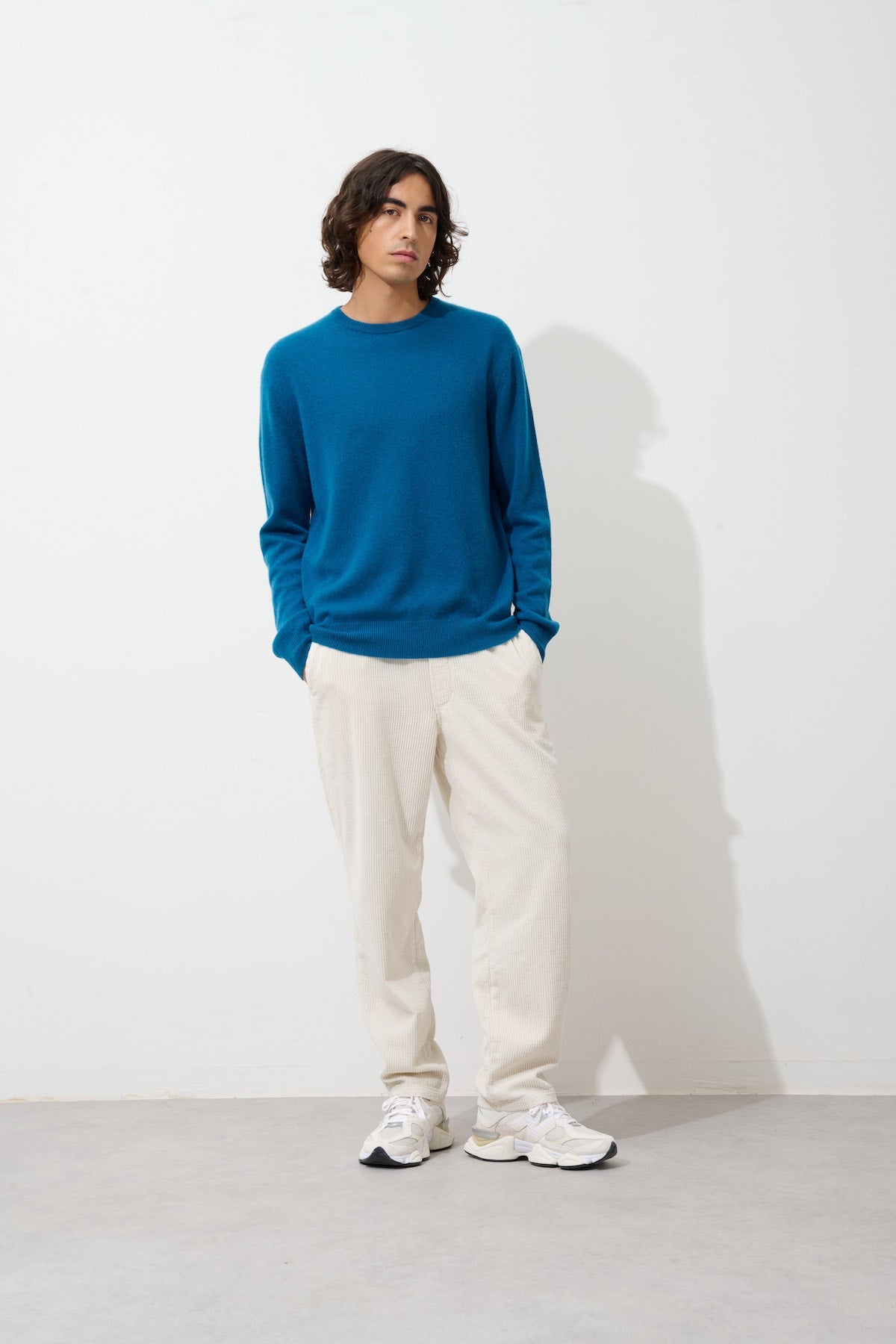 Round-Neck Jumper - Aiglière - Paon