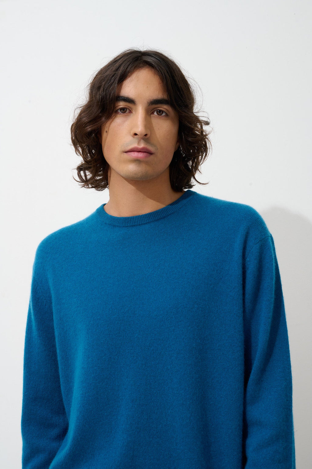 Round-Neck Jumper - Aiglière - Paon