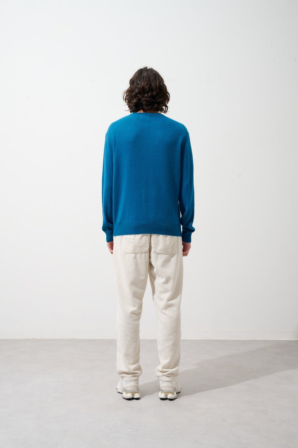 Round-Neck Jumper - Aiglière - Paon