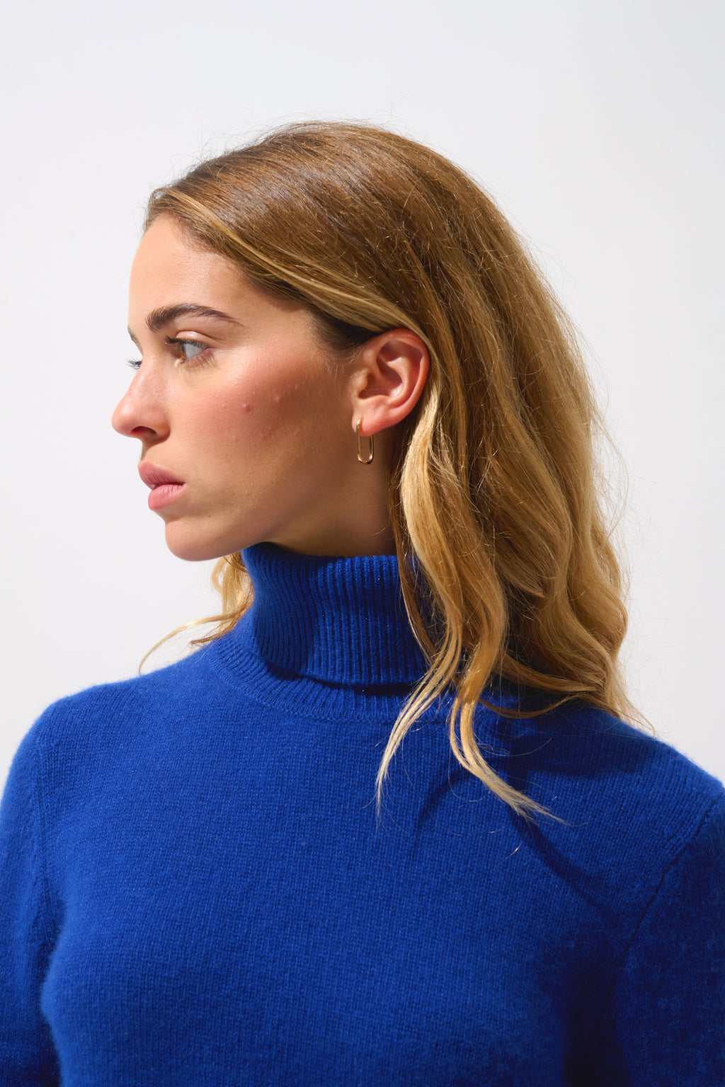 4-Ply Roll-Neck Jumper - Linda - Outremer