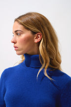 4-Ply Roll-Neck Jumper - Linda - Outremer