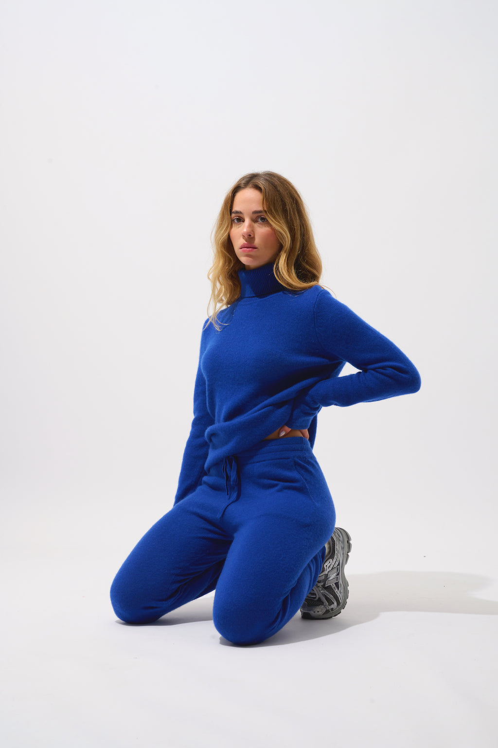 4-Ply Roll-Neck Jumper - Linda - Outremer