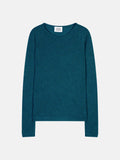 Pull Col Rond 4 Fils Ivy - Paon - 100% Cachemire 4 Fils