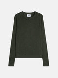 Jersey de cuello redondo - Ecrin - Caqui jaspeado