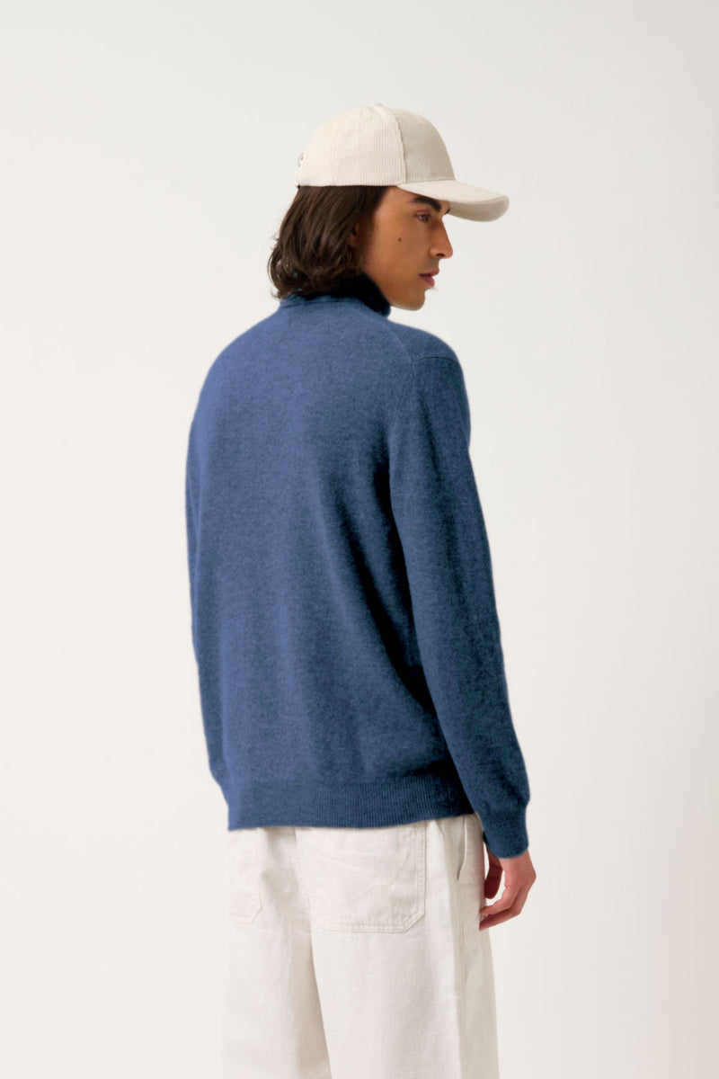 Pull Col Roulé - Bange - Bleu