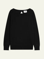 Jersey Cuello Barco Gota Espalda - Dibona - Negro