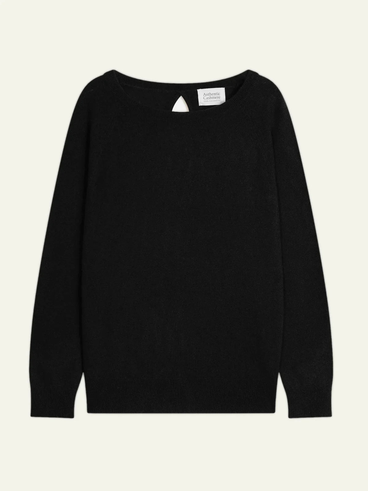 Jersey Cuello Barco Gota Espalda - Dibona - Negro