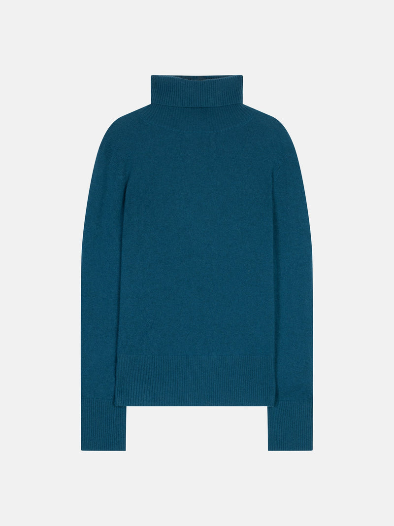 Turtleneck Sweater - Fornet - Blue