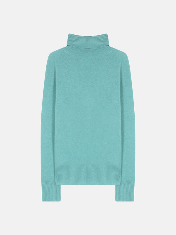 Roll-Neck Jumper - Fornet - Green