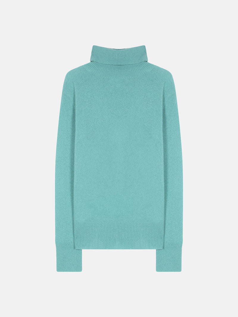 Pull Col Roulé - Fornet - Vert