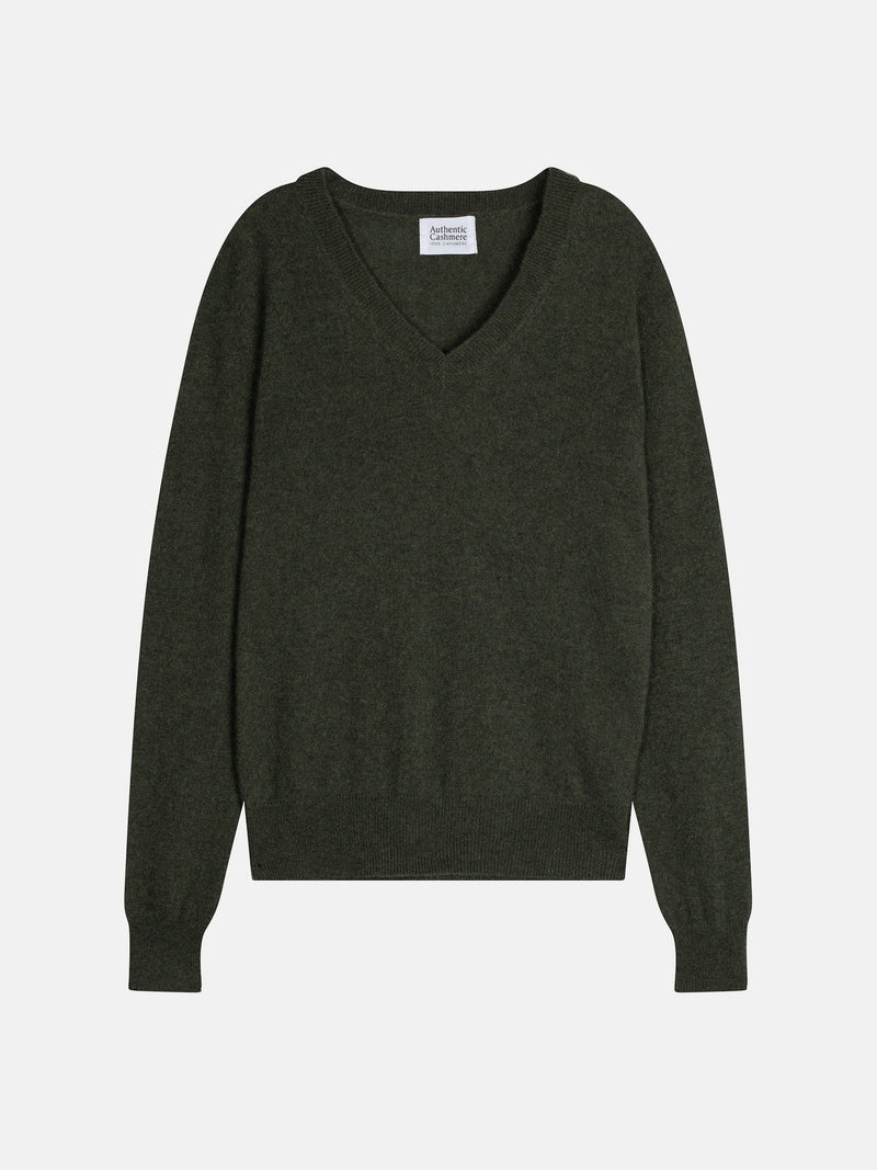 Pull Col V  - Gardoria - Kaki