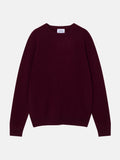 Round-Neck Jumper - Nolan - Mulberry