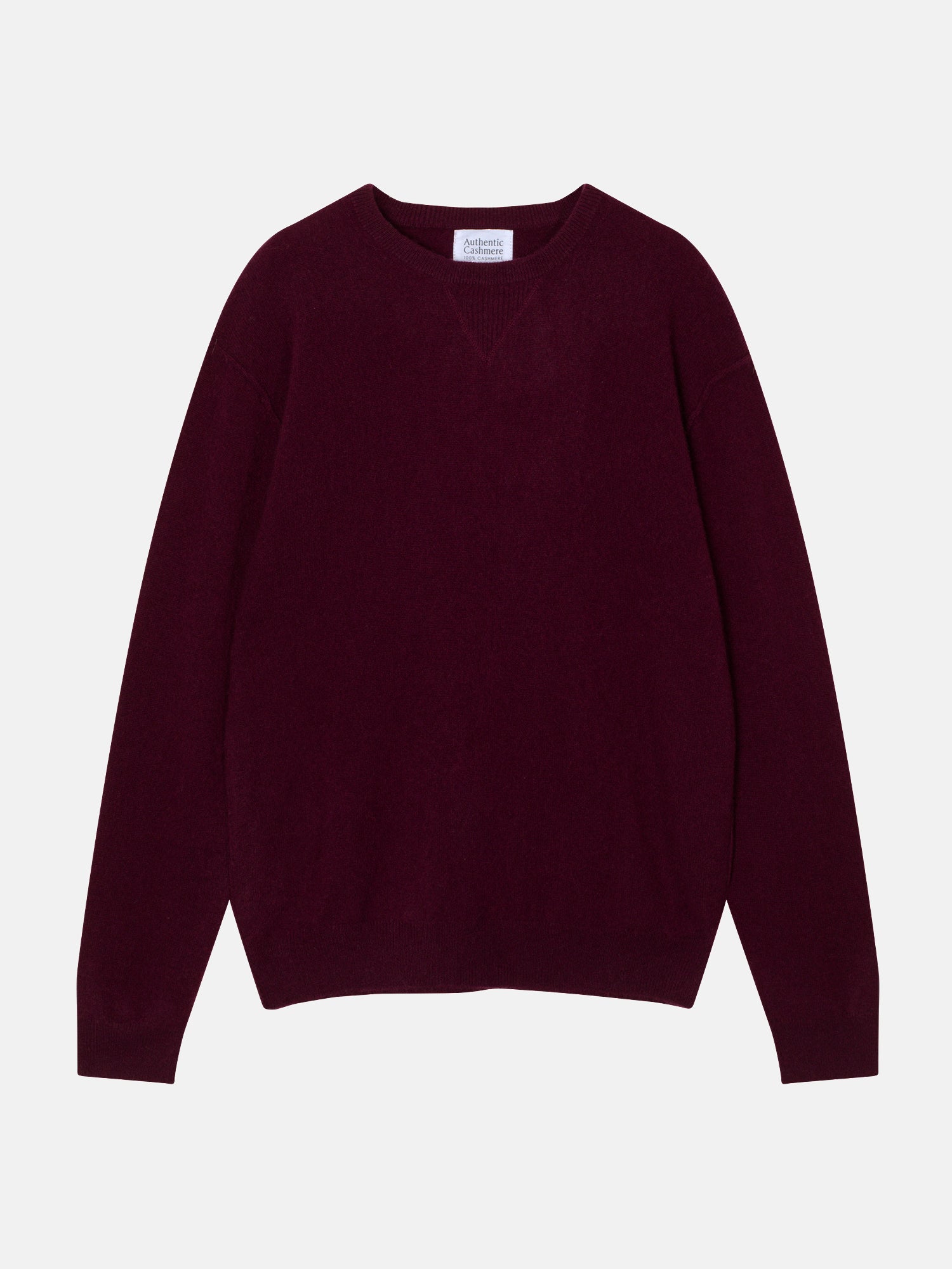 Round-Neck Jumper - Nolan - Mulberry