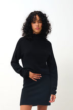 Jersey Cuello Vuelto - Collin - Negro