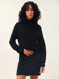 Jersey Cuello Vuelto - Collin - Negro