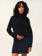 Jersey Cuello Vuelto - Collin - Negro