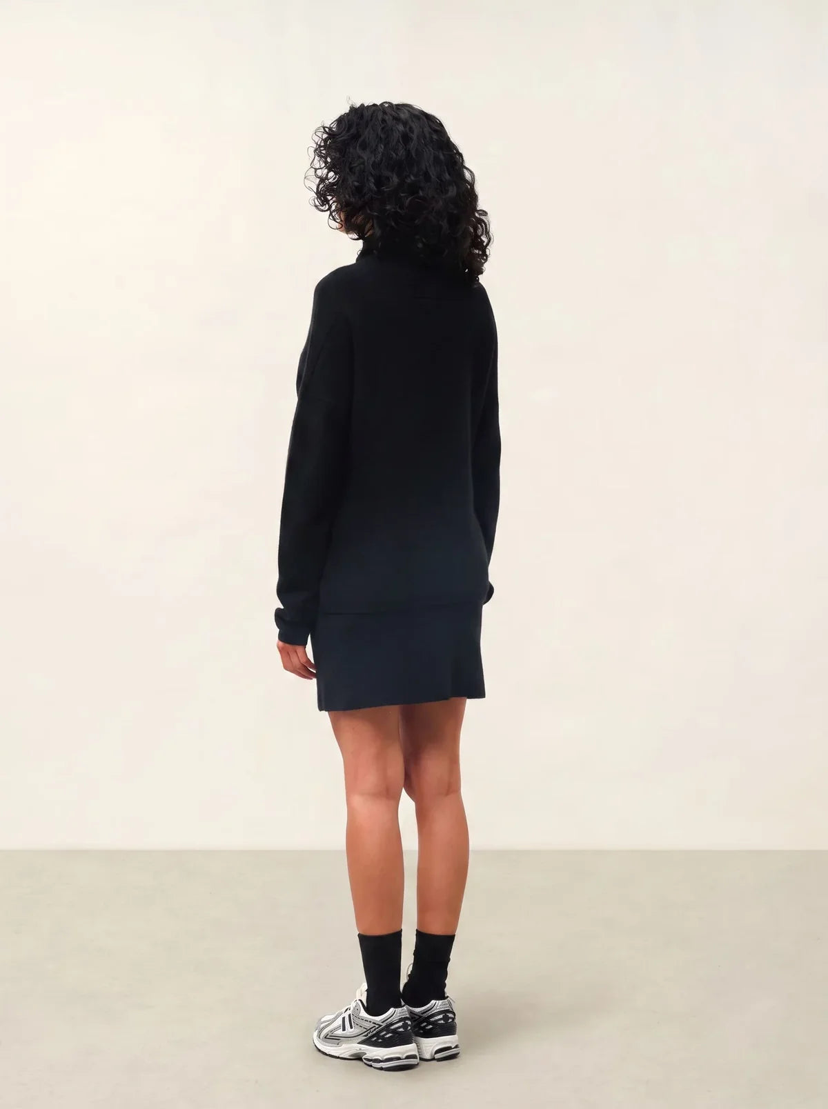 Jersey Cuello Vuelto - Collin - Negro