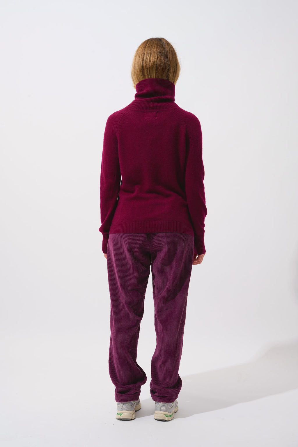 Roll-Neck Jumper - Dolce - Red