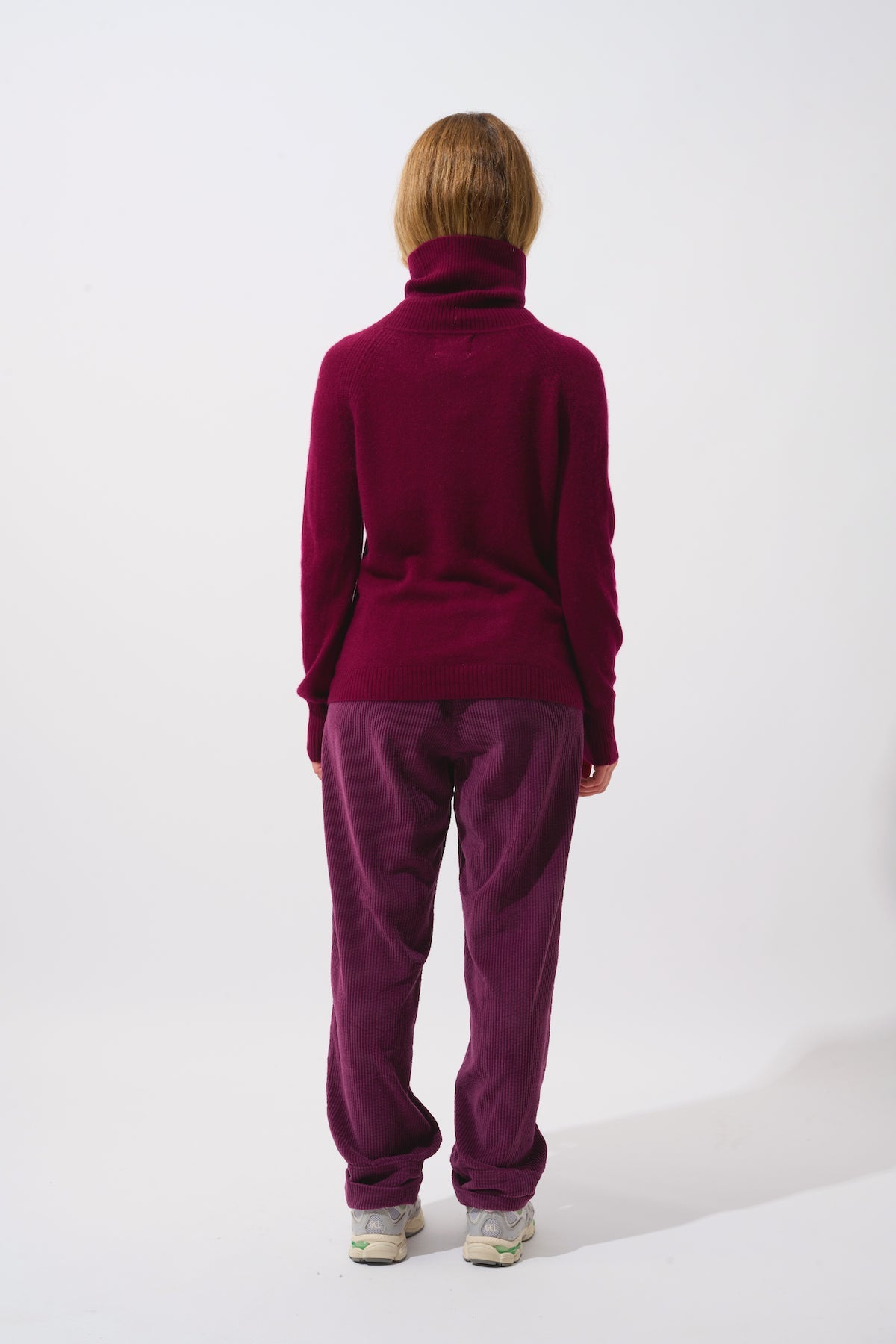 Roll-Neck Jumper - Dolce - Red