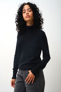 Jersey de cuello alto - Dolce - Negro