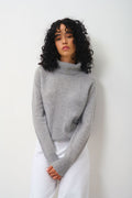 Pull Col Roulé - Dolce - Gris