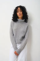 Pull Col Roulé - Dolce - Gris