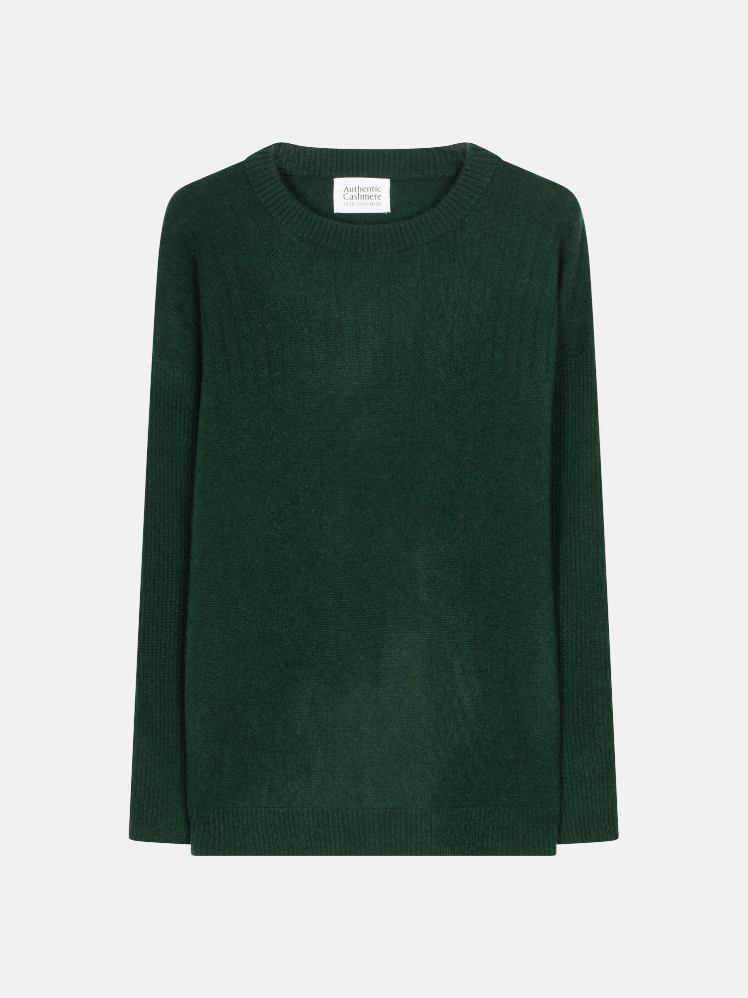 Jersey de cuello redondo - Daria - Verde