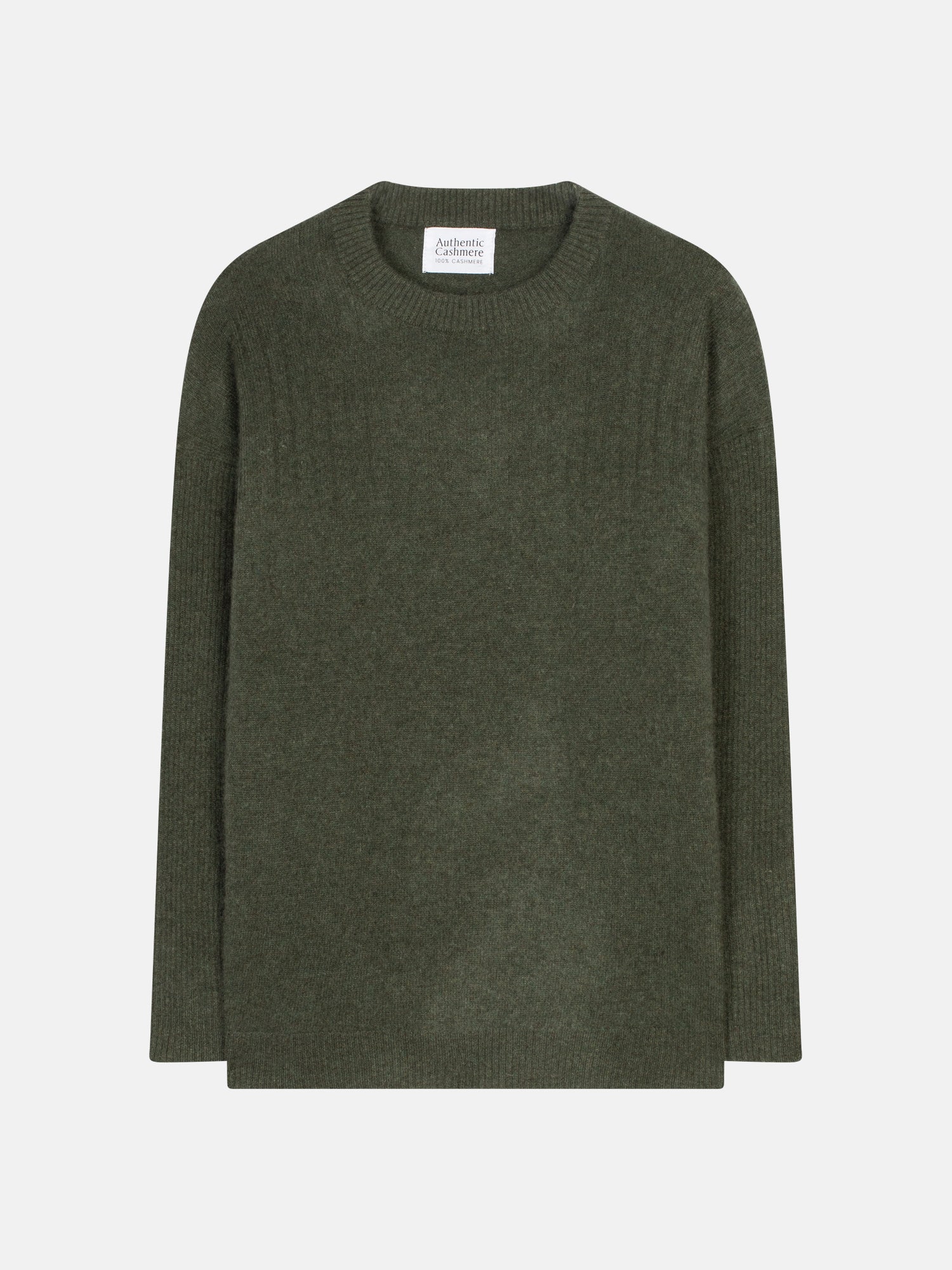 Crew-Neck Jumper - Daria - Khaki