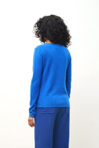 Pull Col Rond - Epéna - Bleu