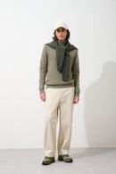Martin 4 Yarn Turtleneck Sweater - Army - 100% 4 Yarn Cashmere - Men