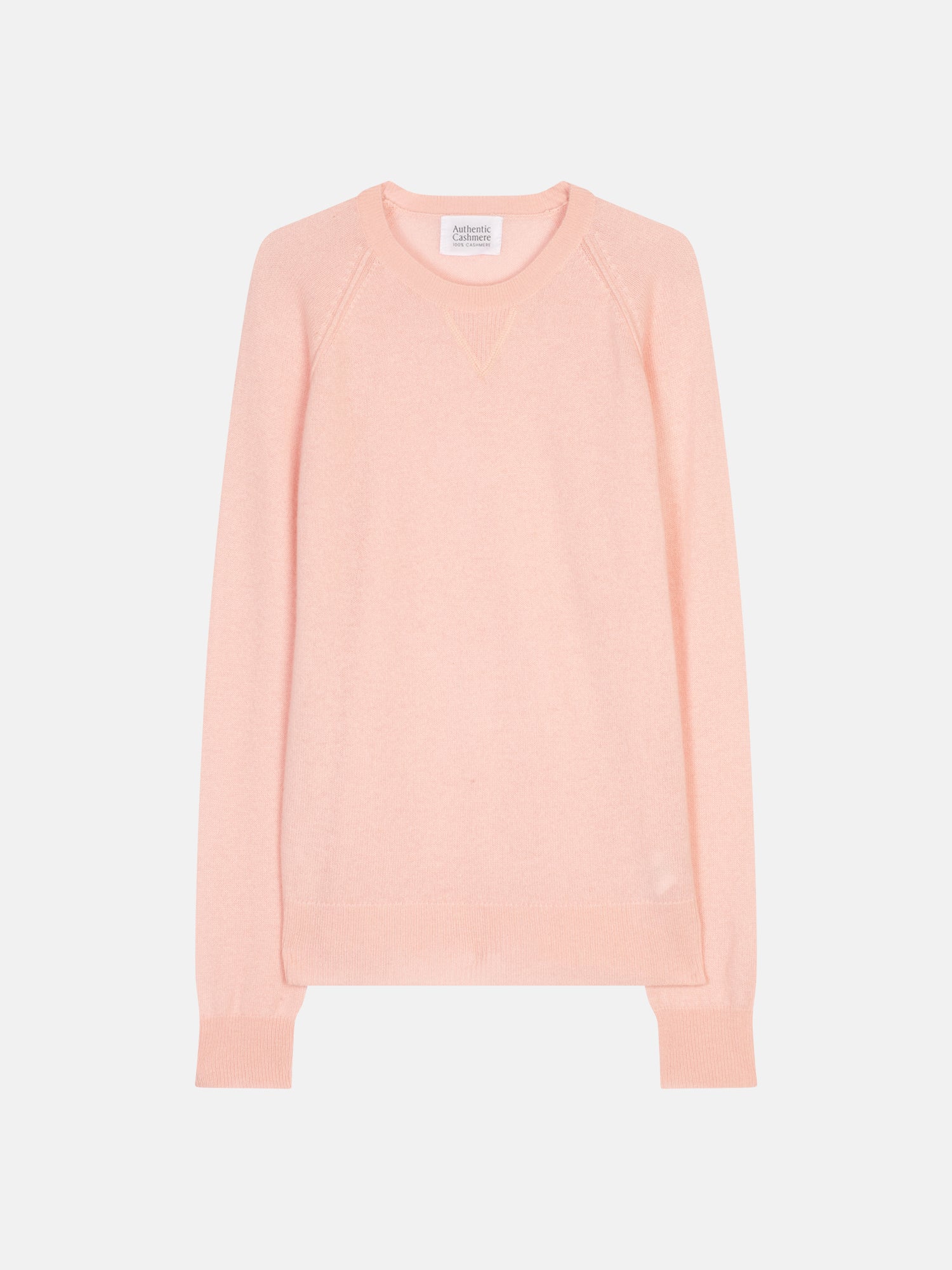 Jersey de cuello redondo - Etret - Rosa