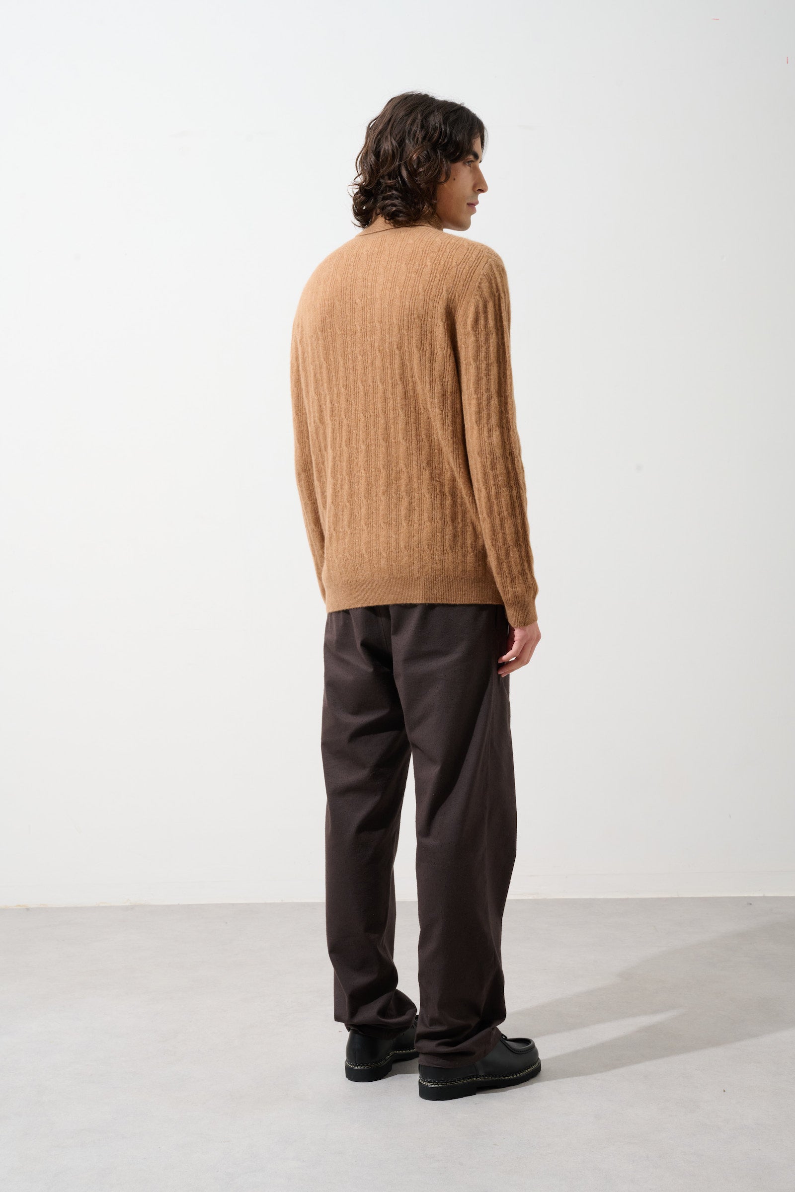 Pull Col Roulé - Kona - Noisette
