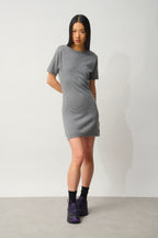 Robe Col Rond Sans Manches - Lynn - Marron