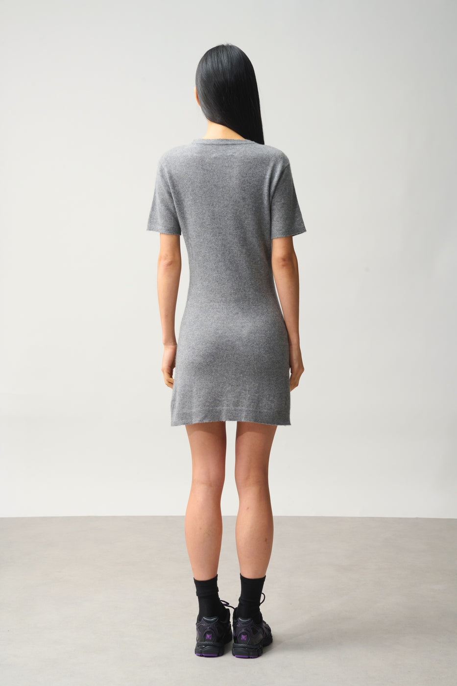 Robe Col Rond Sans Manches - Lynn - Marron