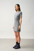 Robe Col Rond Sans Manches - Lynn - Marron