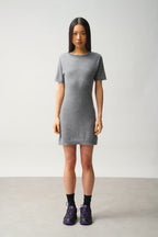 Robe Col Rond Sans Manches - Lynn - Marron